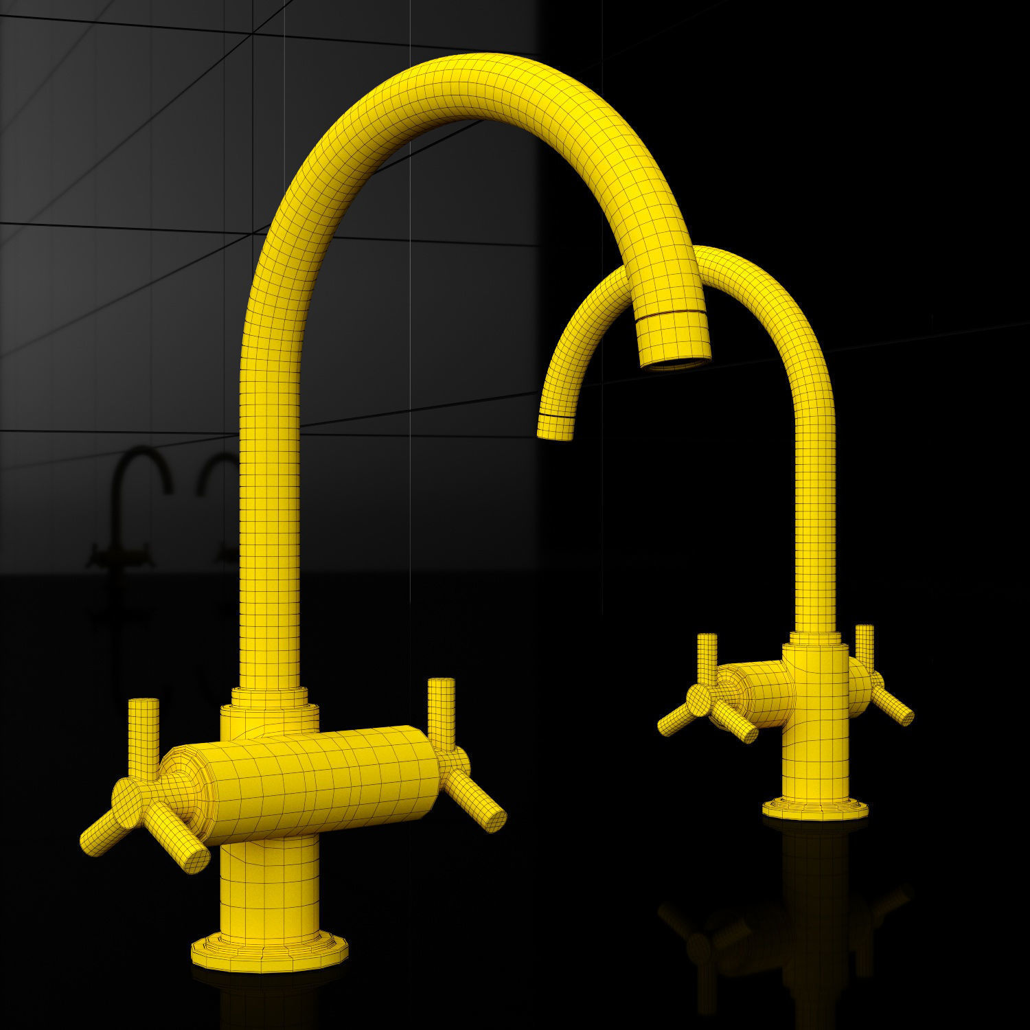 Faucets Grohe 3D model_40