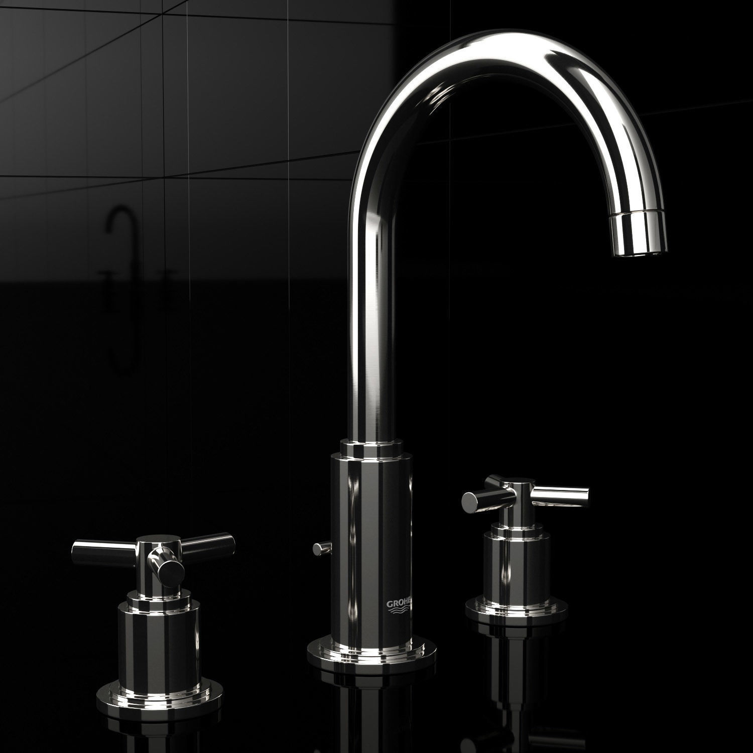 Faucets Grohe 3D model_7