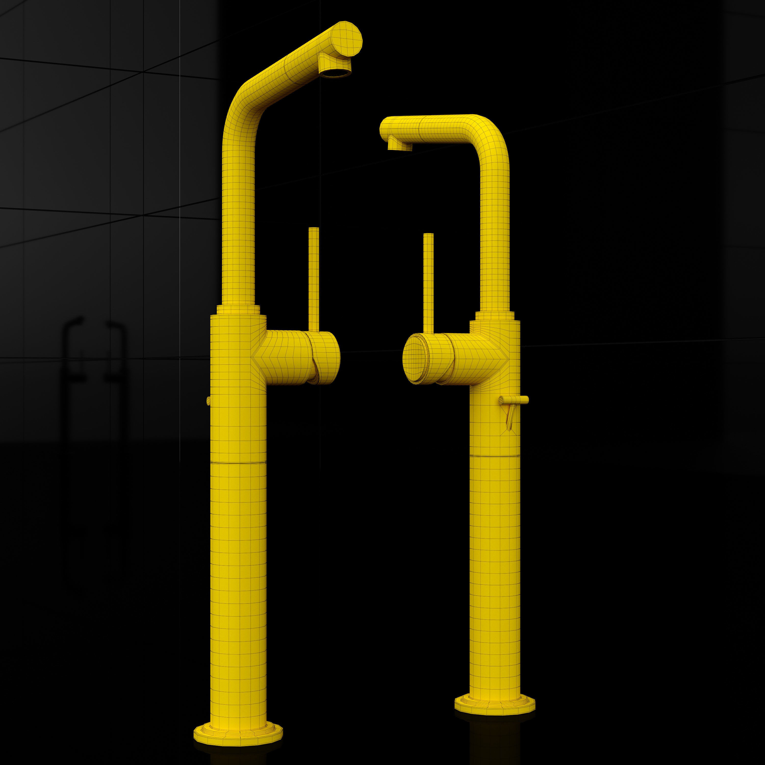 Faucets Grohe 3D model_21