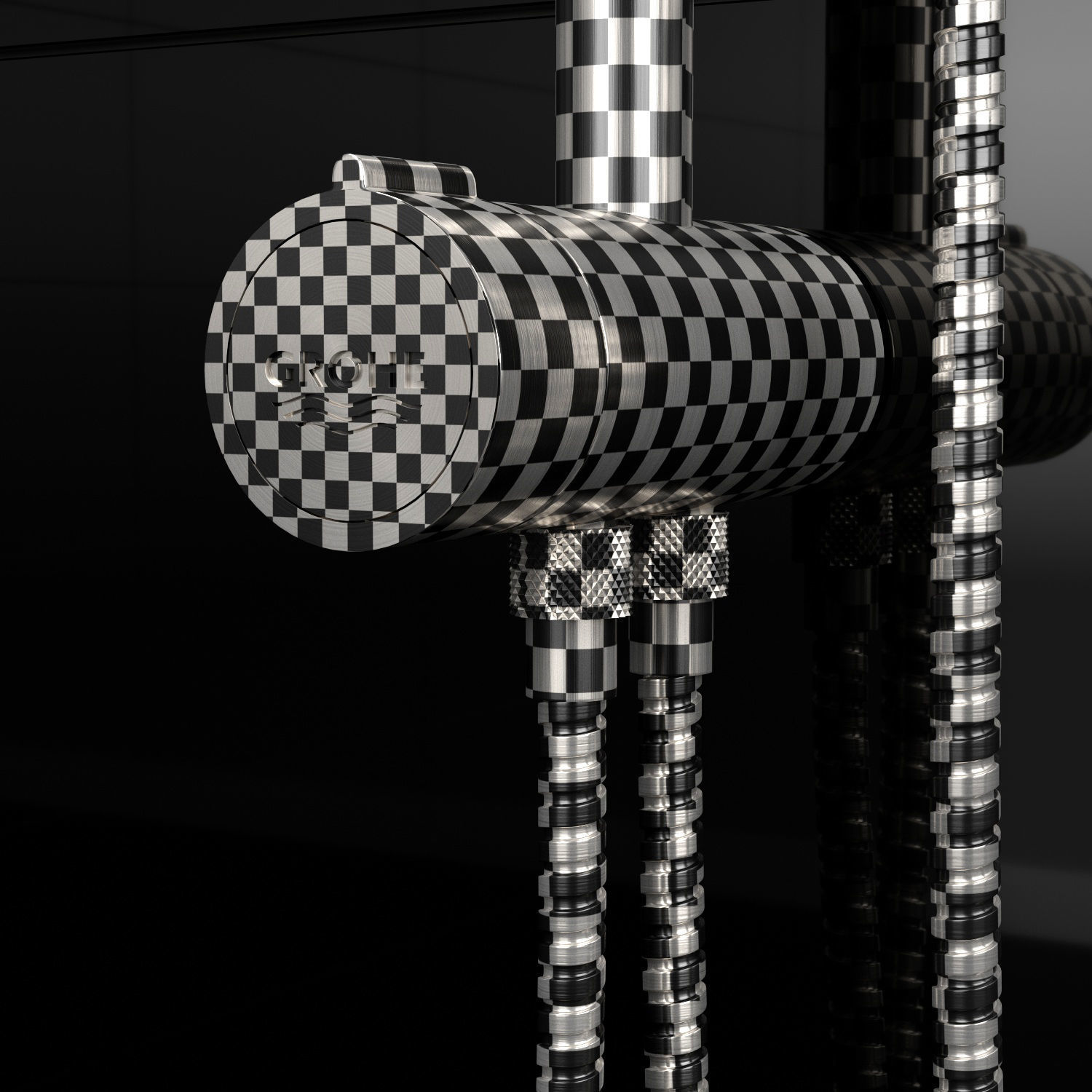 Faucets Grohe 3D model_28
