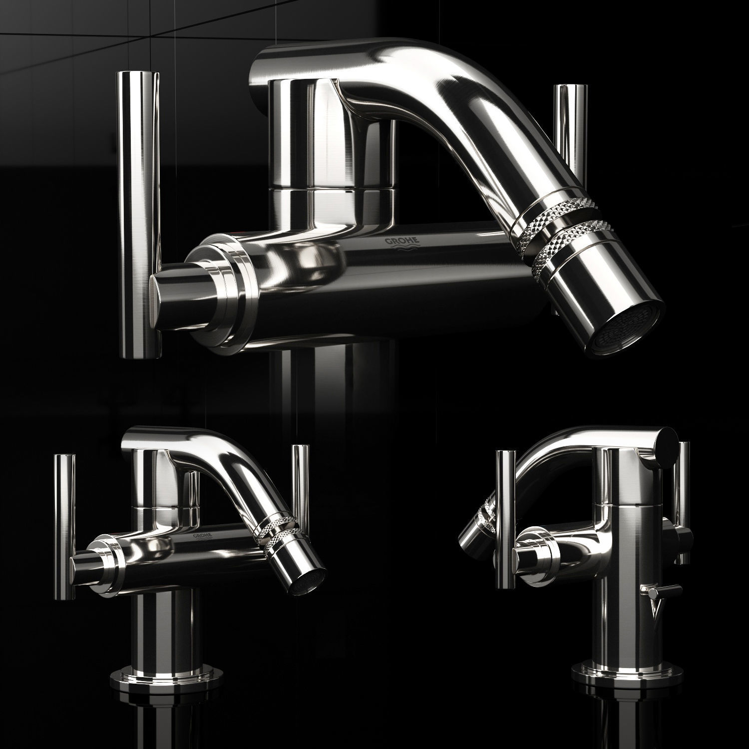 Faucets Grohe 3D model_46