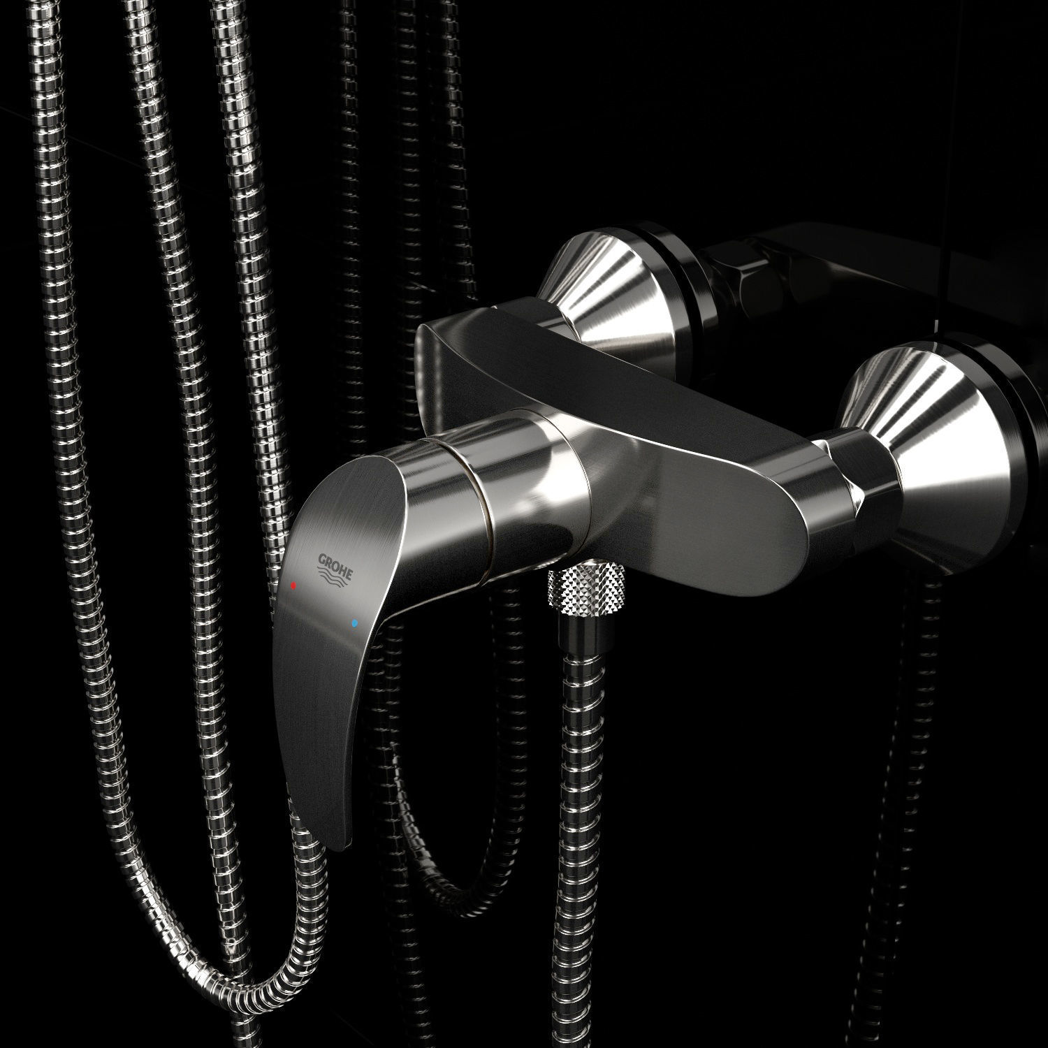 Faucets Grohe 3D model_3