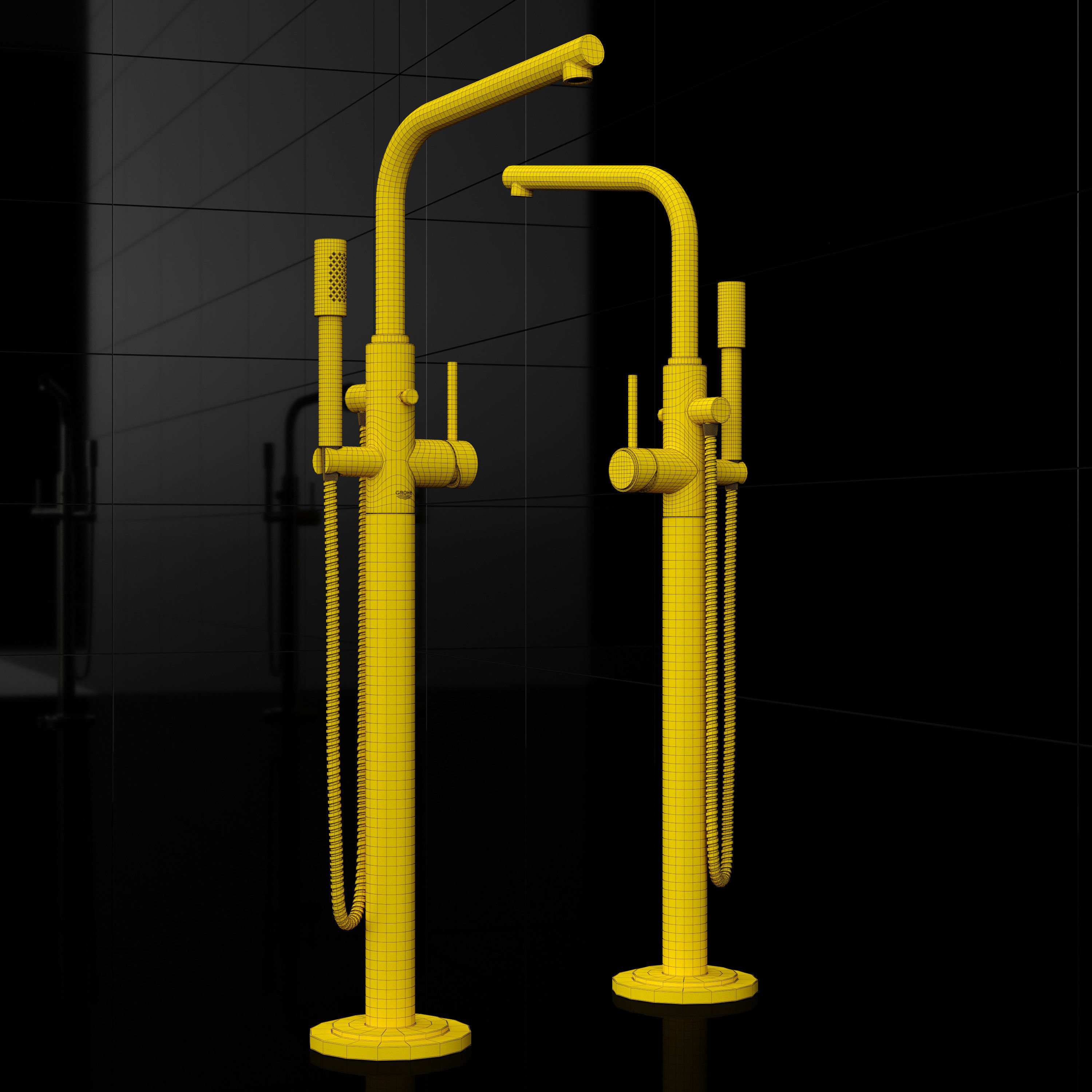 Faucets Grohe 3D model_22