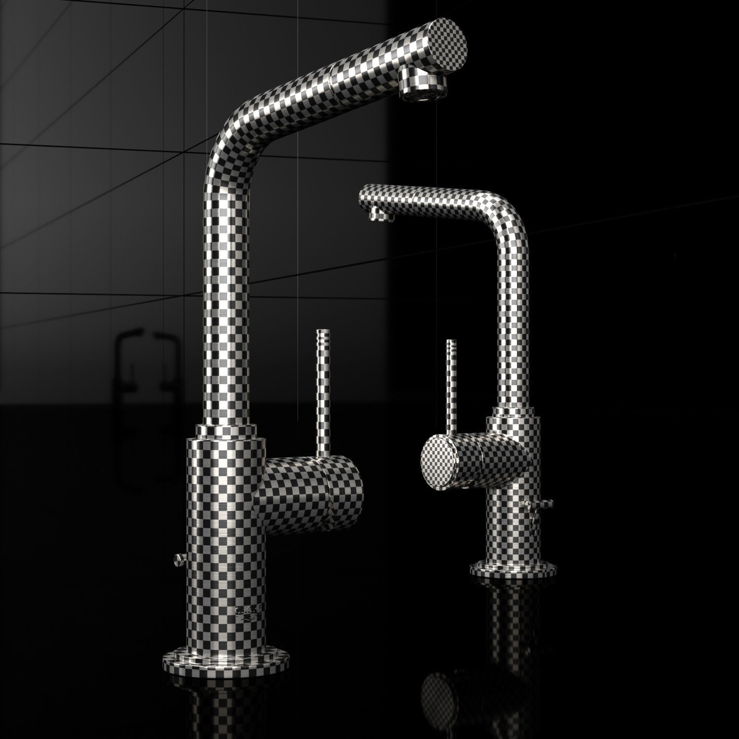 Faucets Grohe 3D model_42