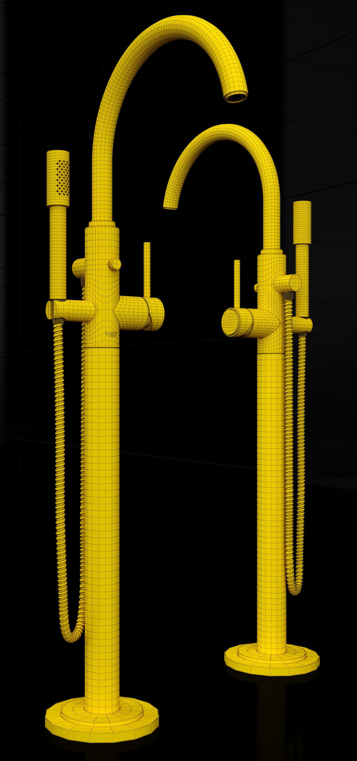 Faucets Grohe 3D model_24