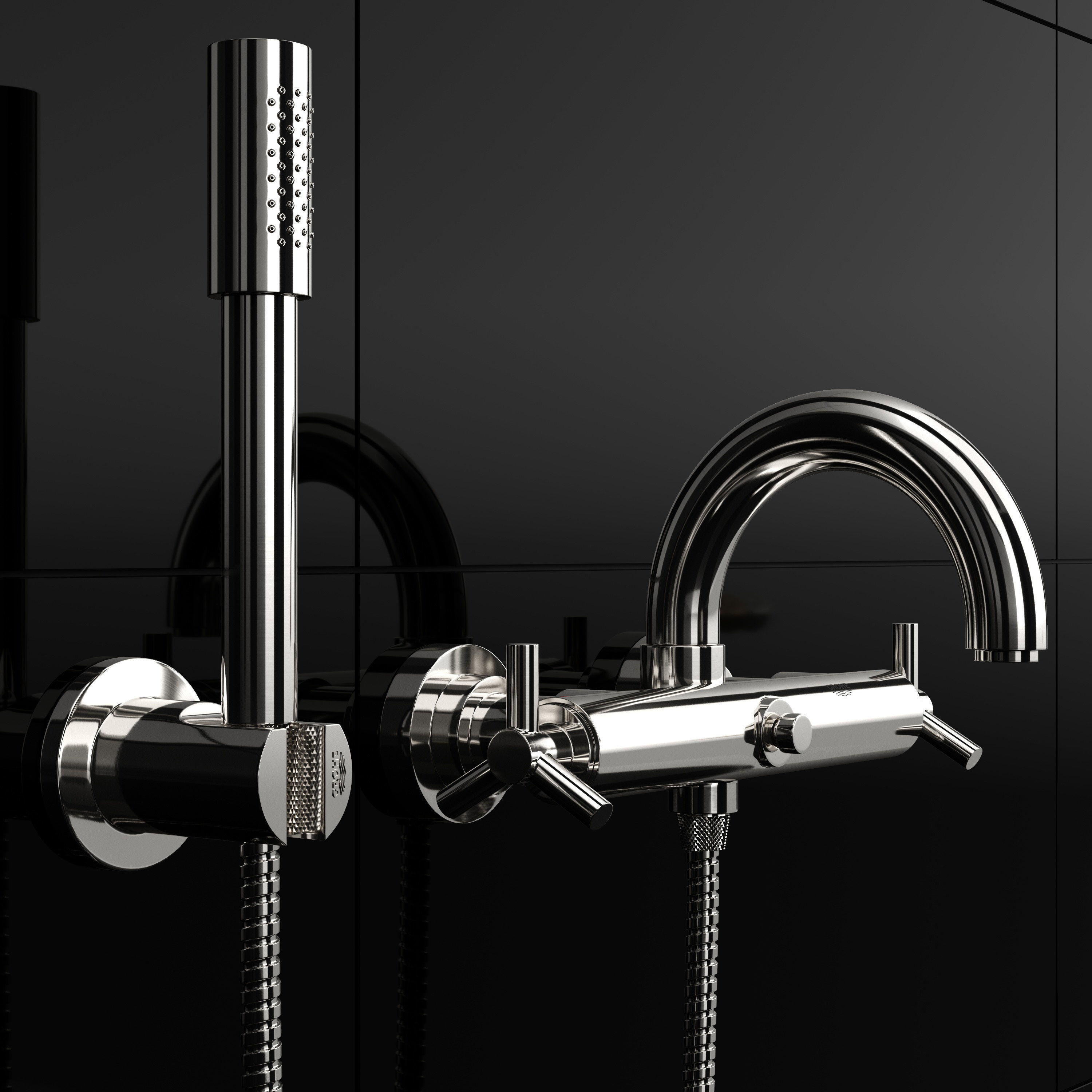 Faucets Grohe 3D model_6