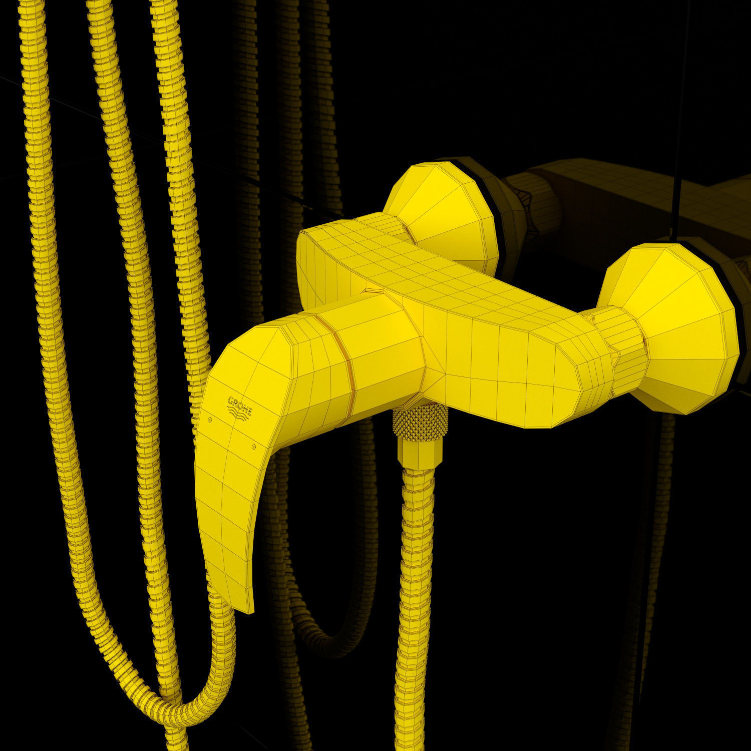 Faucets Grohe 3D model_35