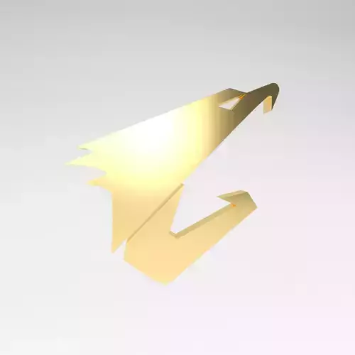 Aorus Logo v1 004 Free low-poly 3D model