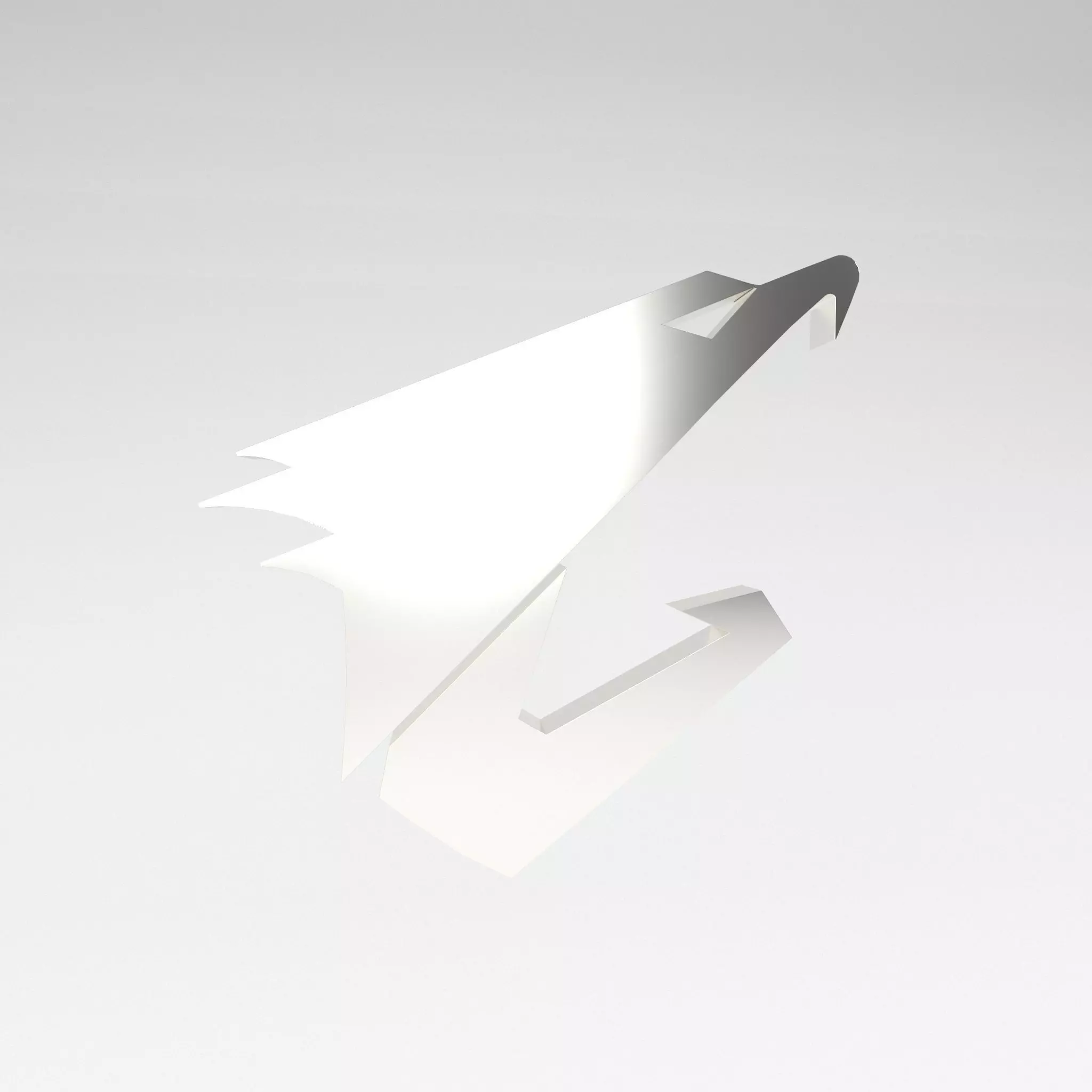 Aorus Logo v1 005 Free low-poly 3D model
