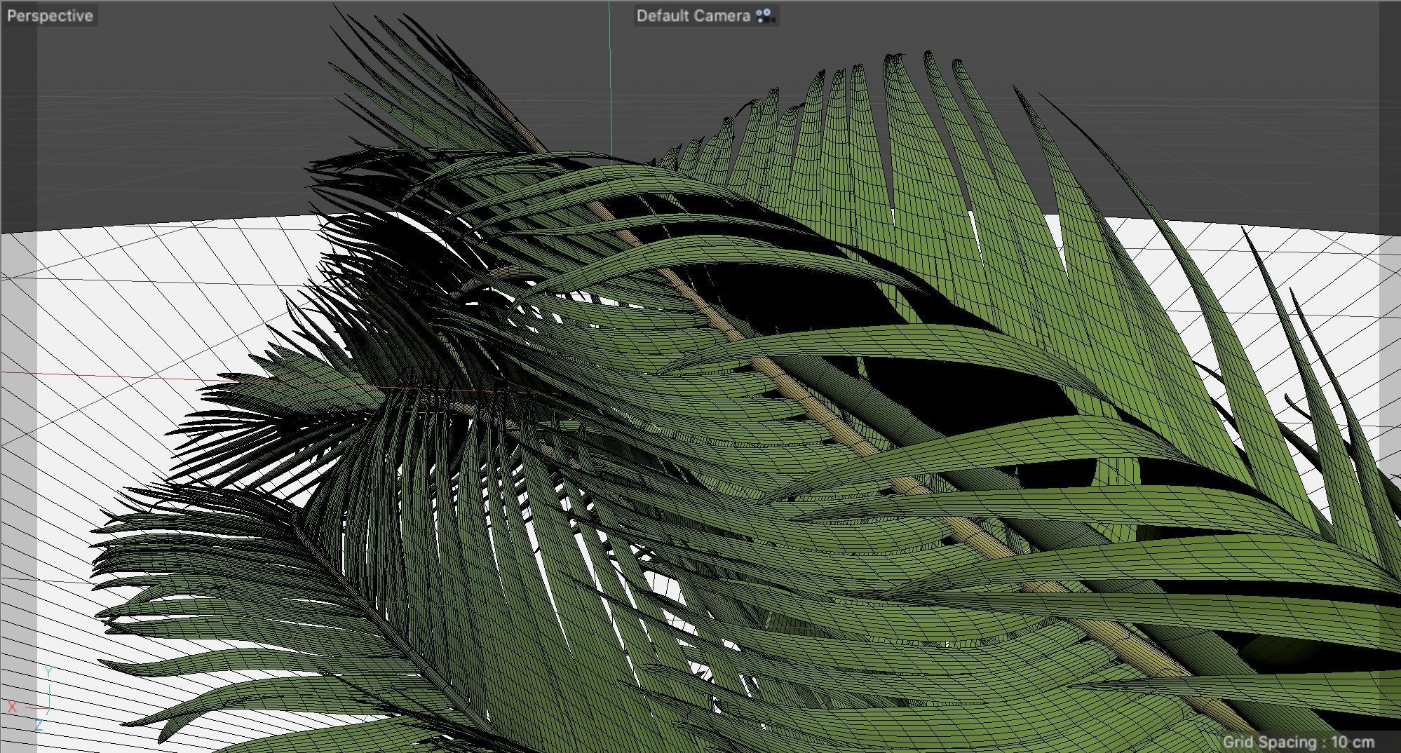 Palm Leaves 3D model_5