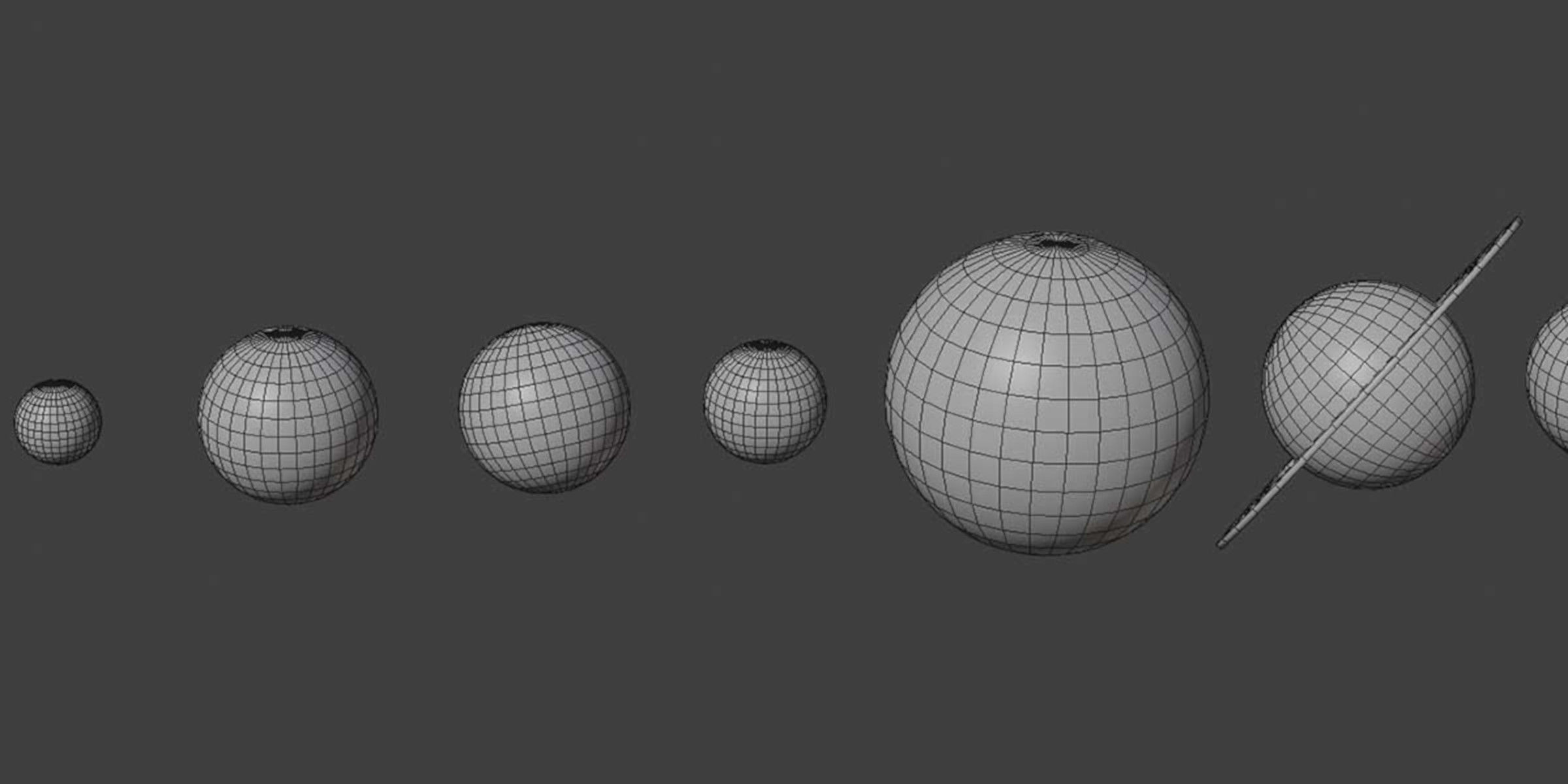 Stylized Solar System 3D Model Low-poly 3D model_15