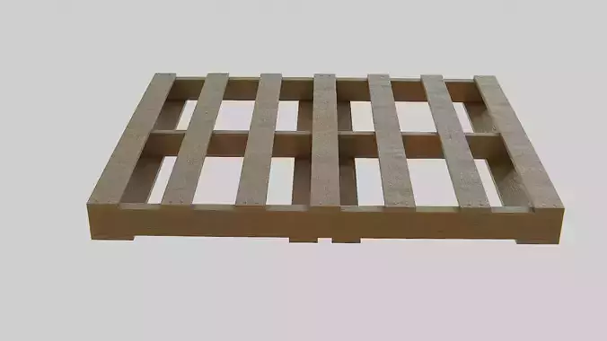 WoodenPallete wooden pallet Low-poly 3D model