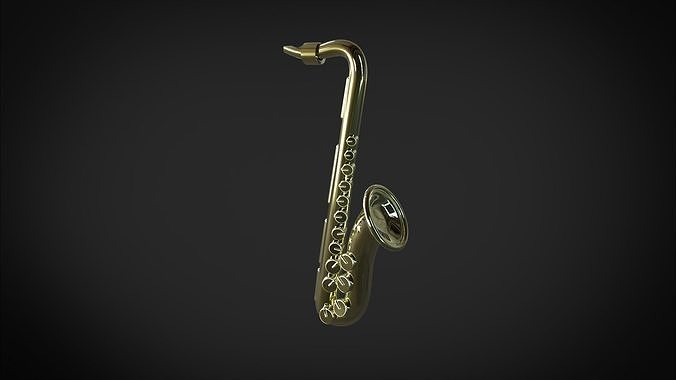 Instrument - Saxophone 3D print model
