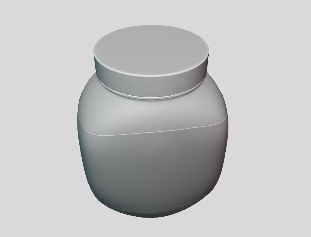 chocolate bottle Free 3D model_6