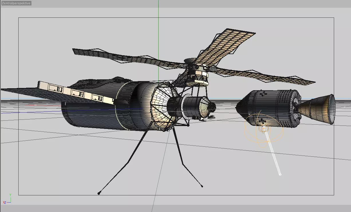 Skylab 1973 Free 3D model_0