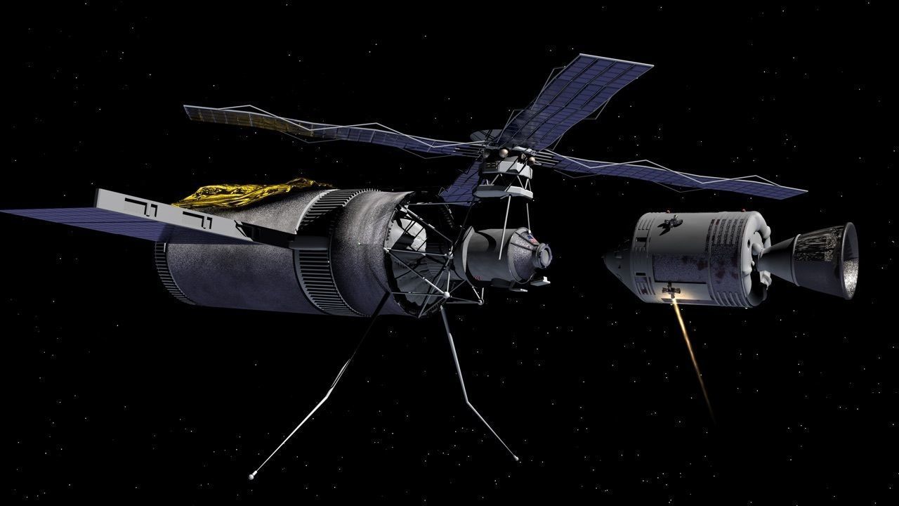 Skylab 1973 Free 3D model_2