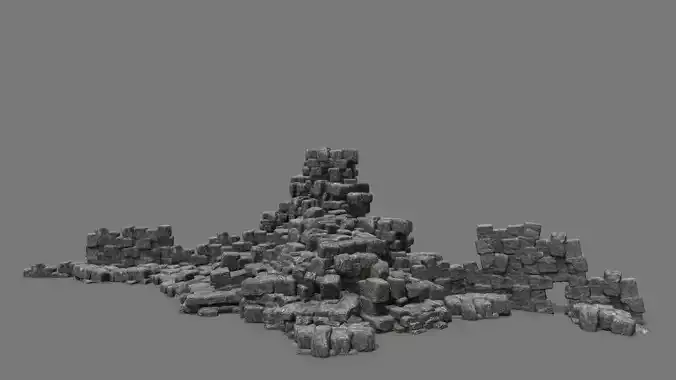 Stone Set piece of rock