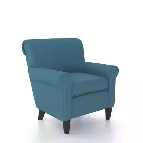 Armchair teal chair
