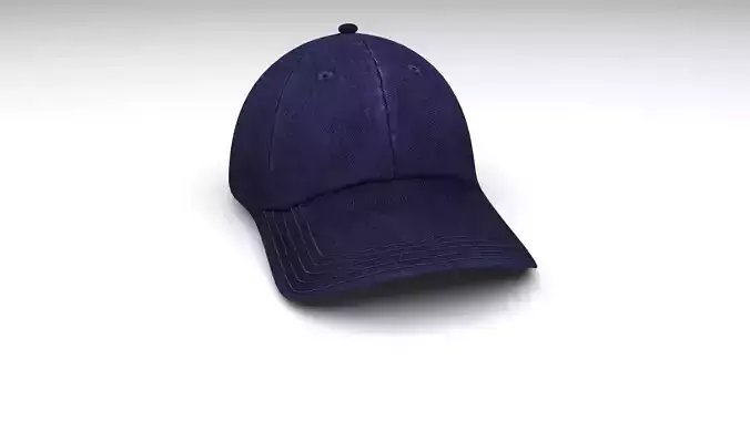 Casquette Cap  Hat Low-poly