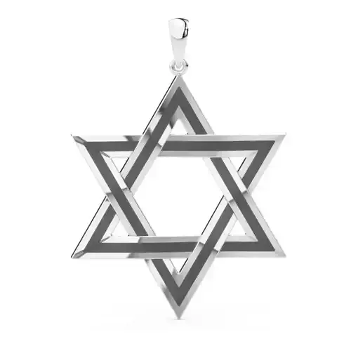 star of David 3D print model