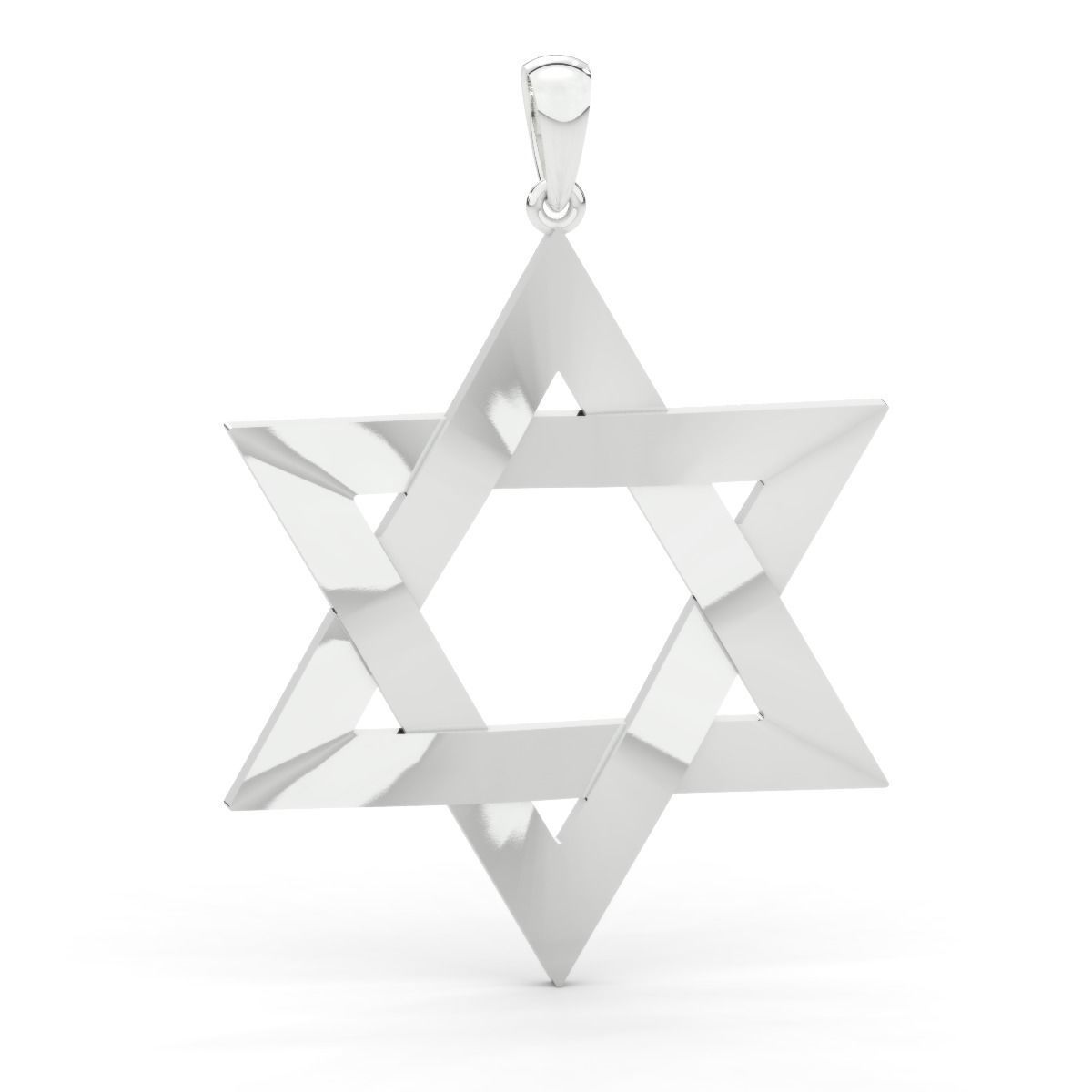 star of David 3D print model_15