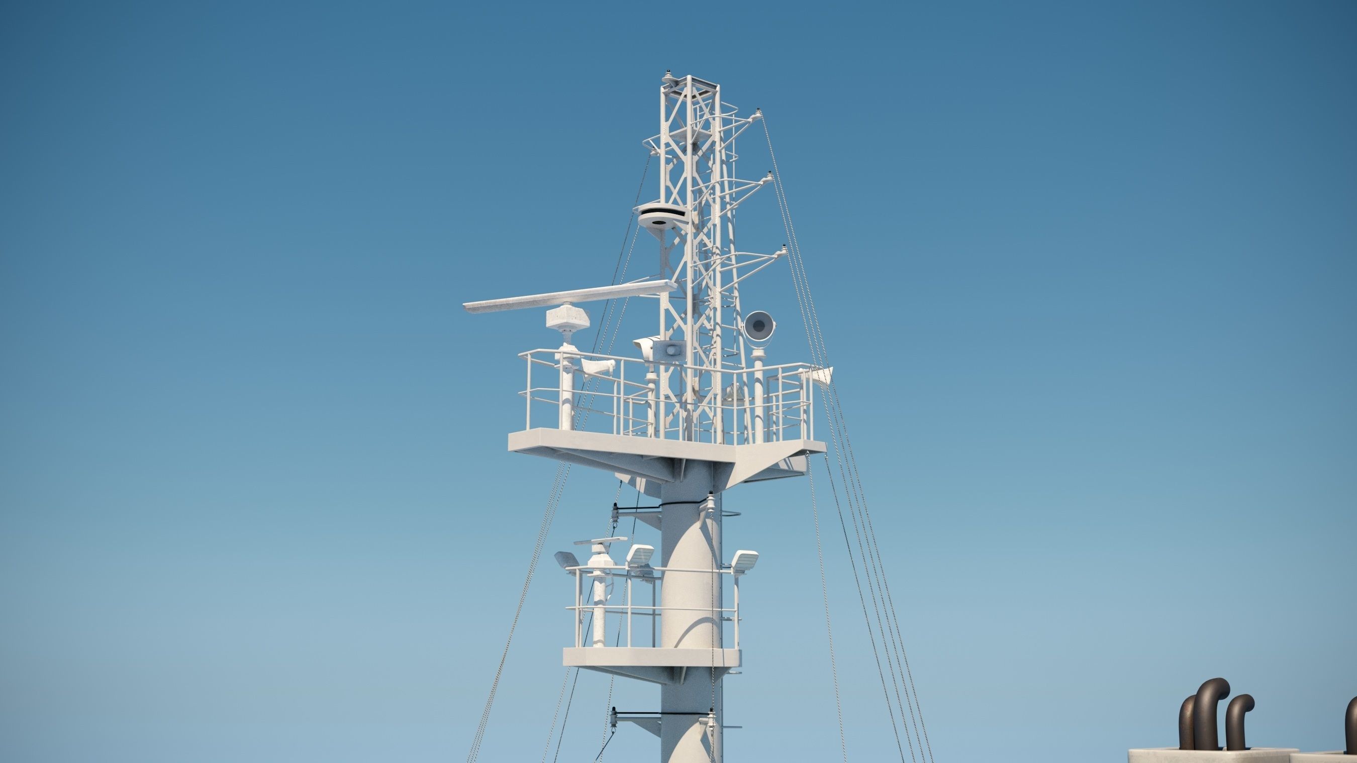 Container ship generic 3D model_26