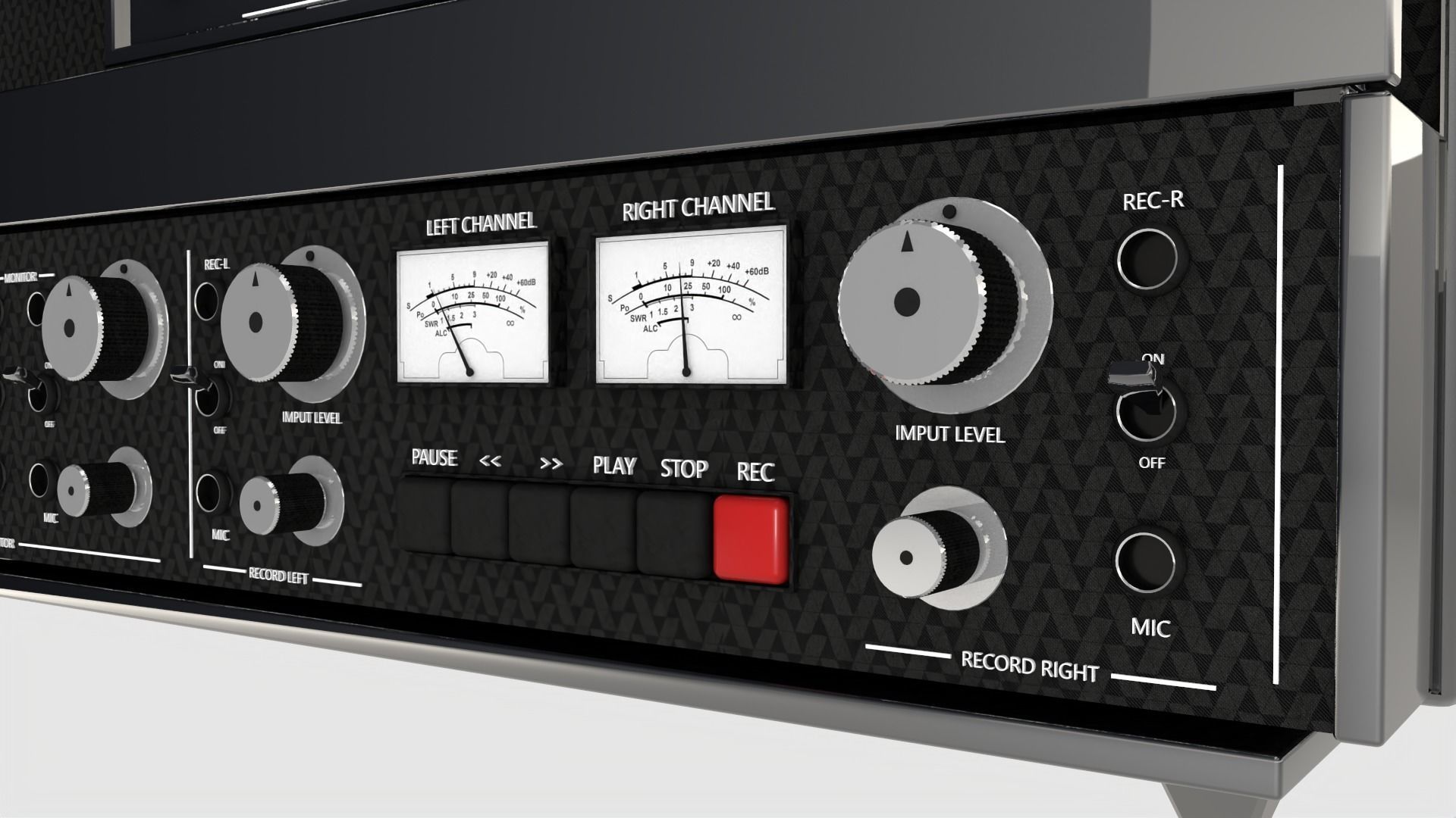 Reel to Reel 3D model_5