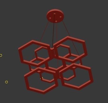 Untitled il paramure pendant light 3D model_4