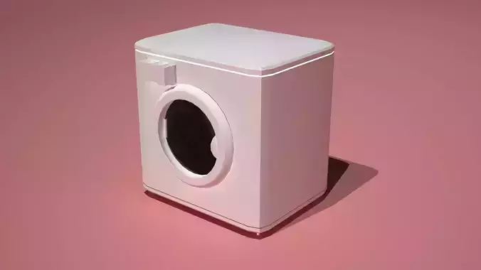 Wash Machine Low-Poly