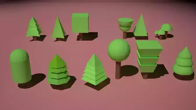 Trees Low-Poly Pack