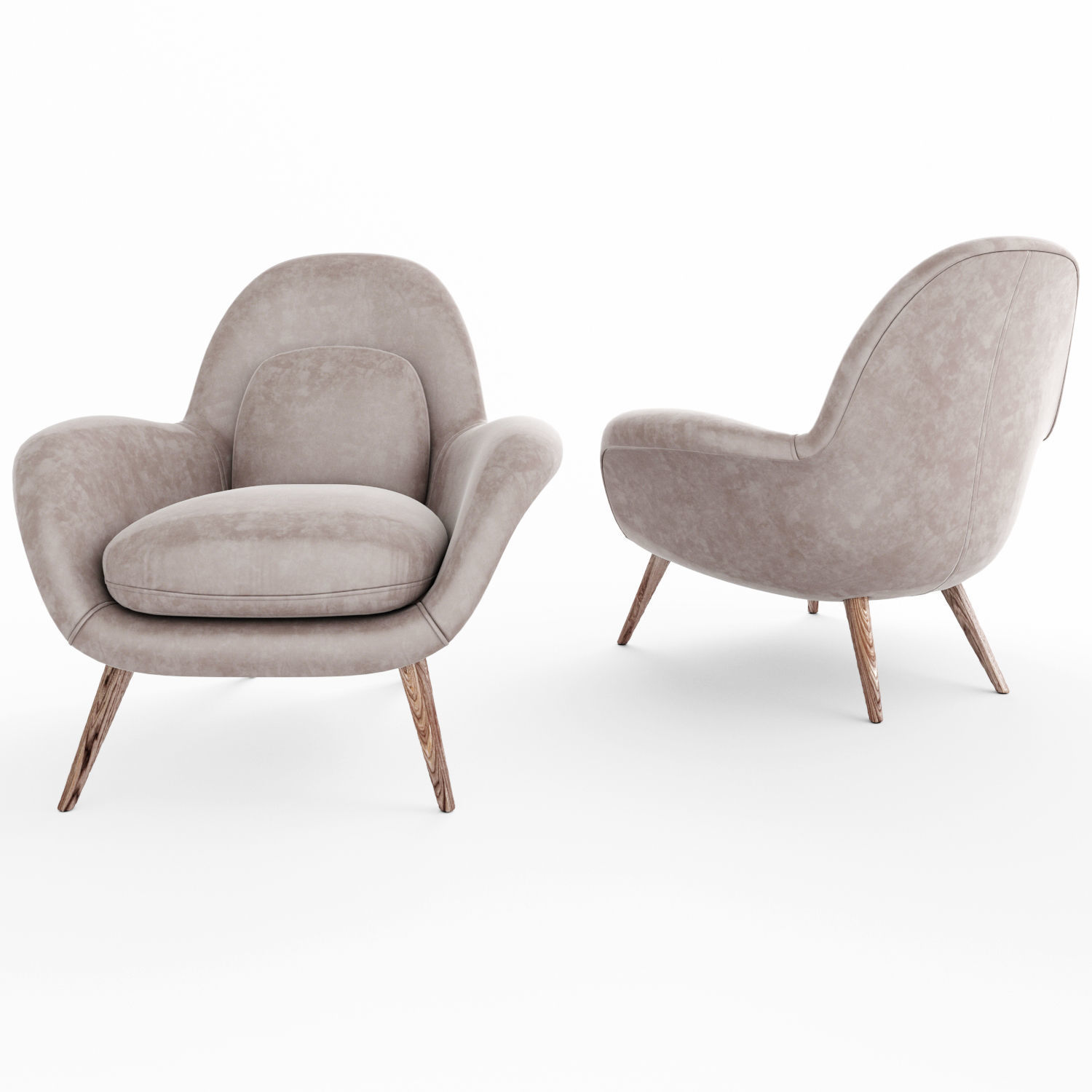 LOUNGE CHAIR 3D model_1