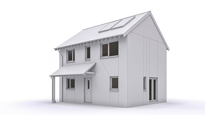 Townhouse 05 Low-poly 3D model