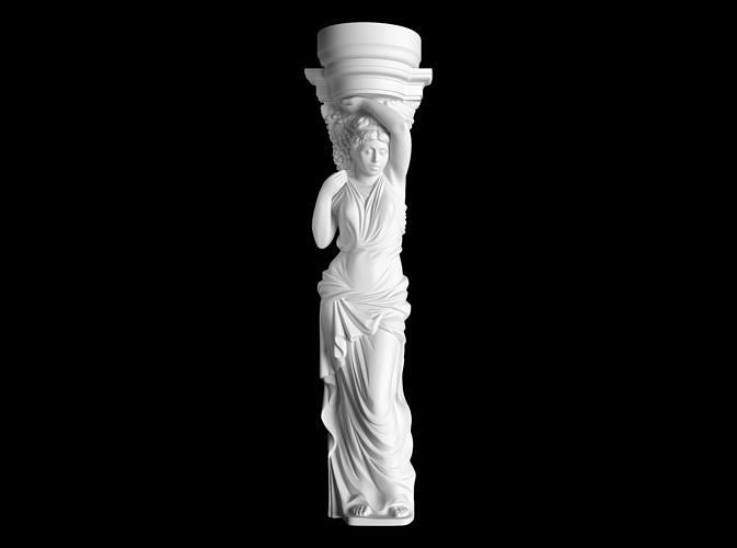 WOMAN DECORATIVE MODEL  3D print model