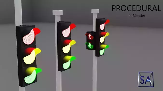Realistic Traffic Lights