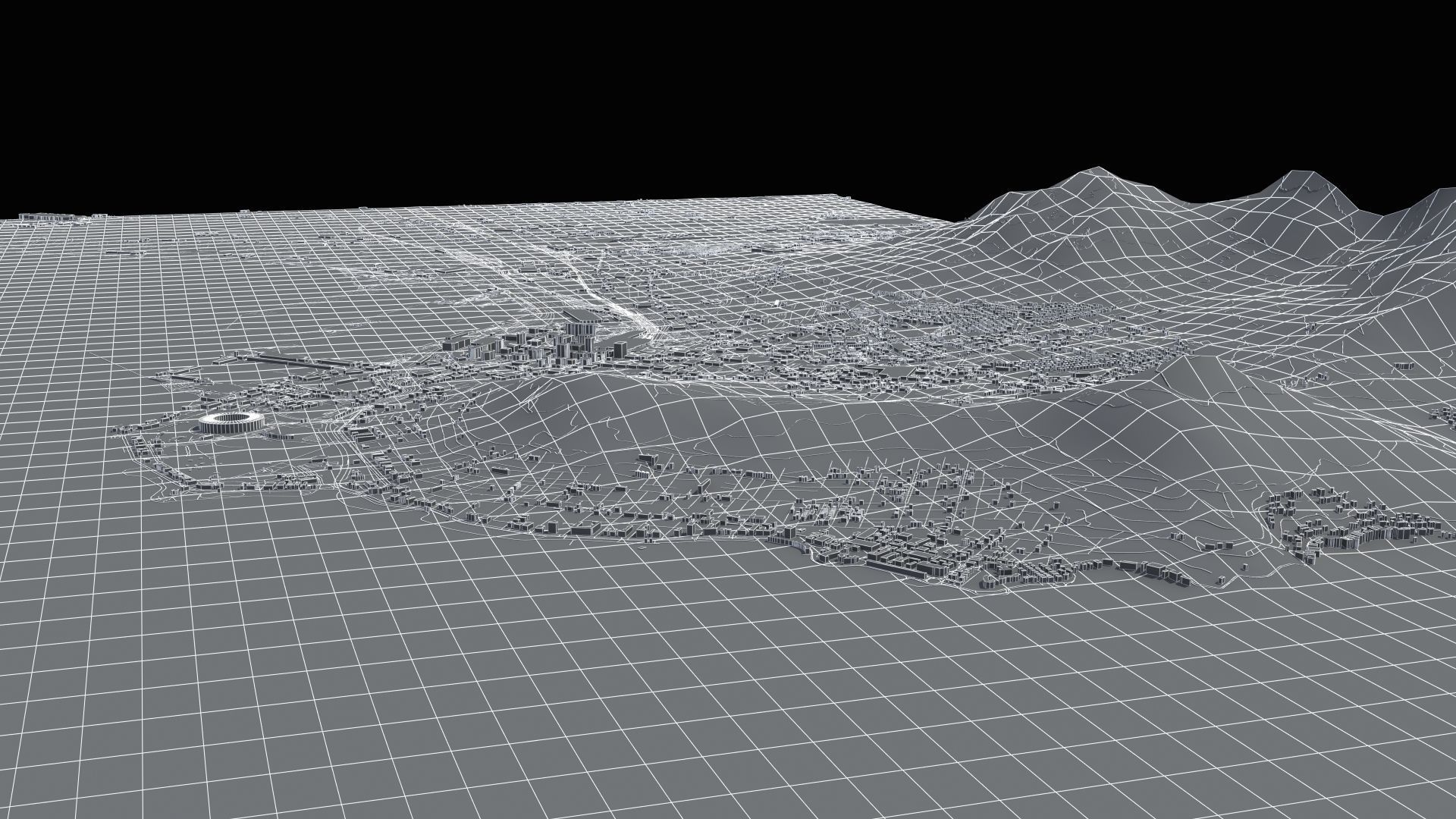 Cape Town South Africa 3D model_27