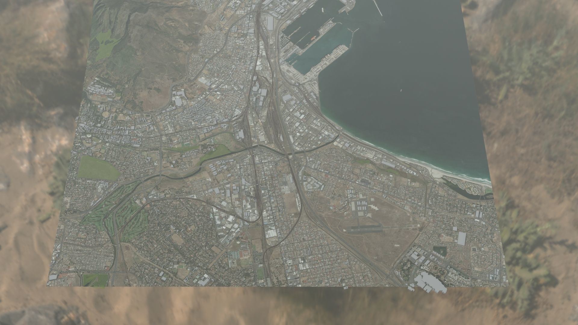 Cape Town South Africa 3D model_18