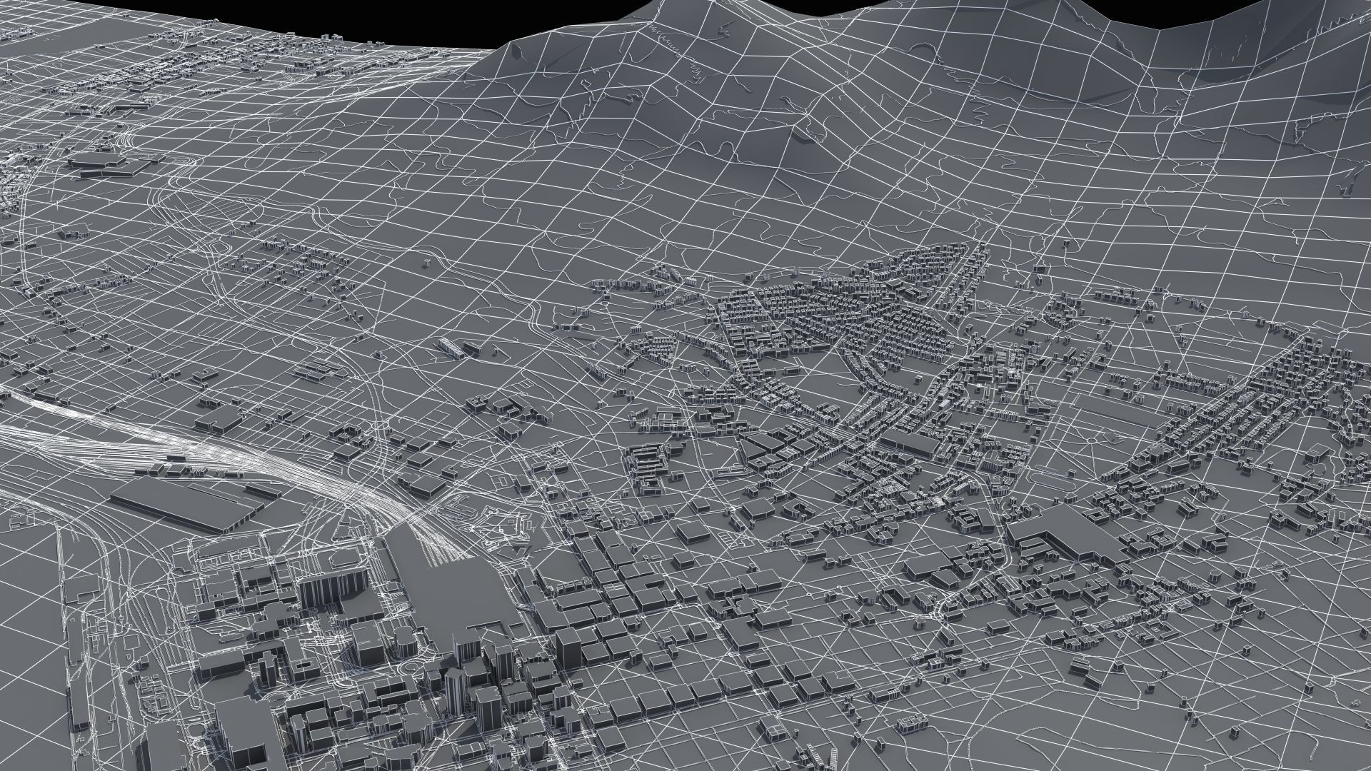Cape Town South Africa 3D model_38