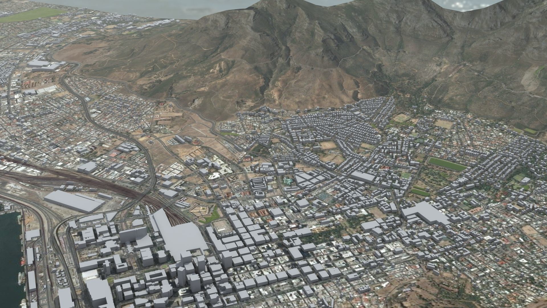Cape Town South Africa 3D model_17