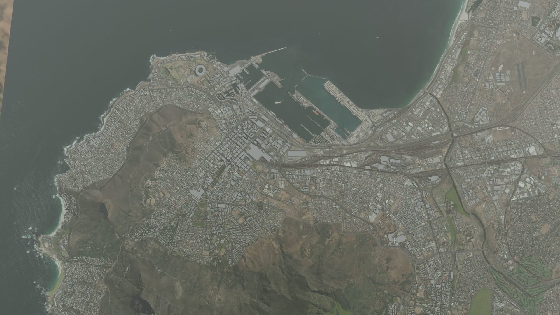 Cape Town South Africa 3D model_19