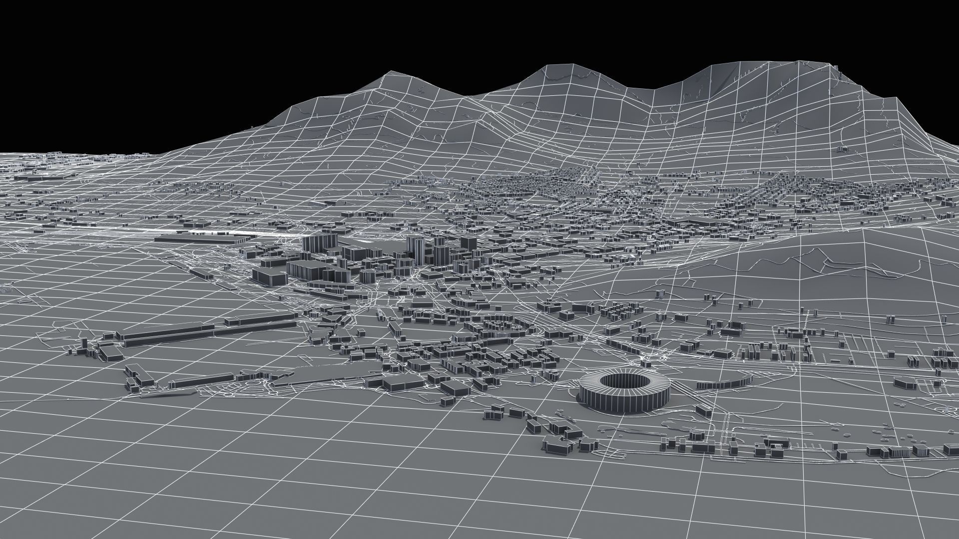 Cape Town South Africa 3D model_21