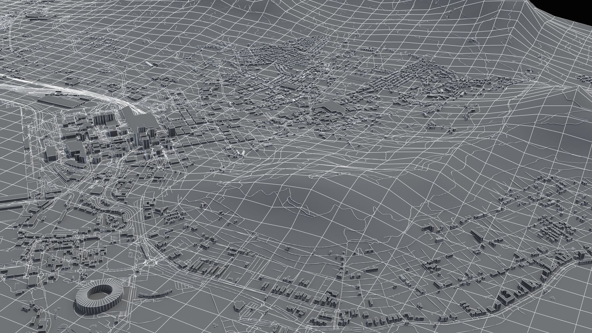 Cape Town South Africa 3D model_35