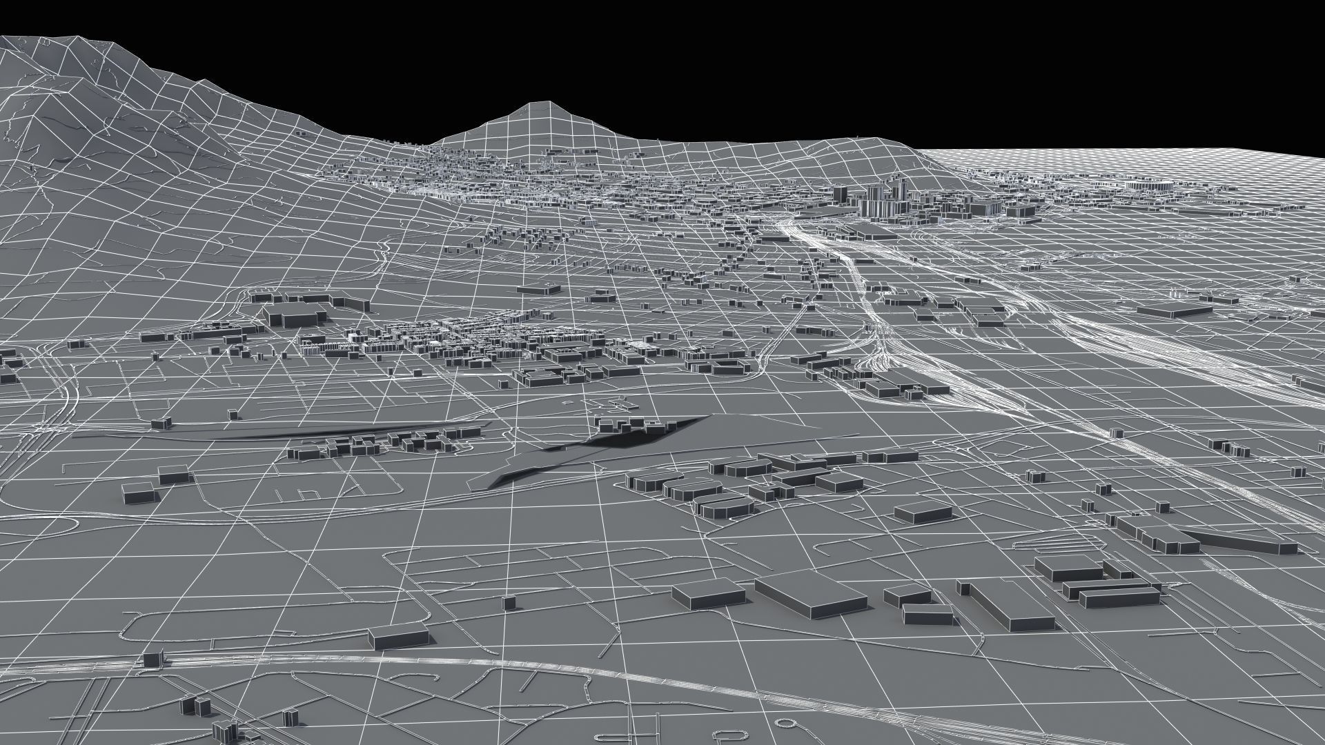 Cape Town South Africa 3D model_22