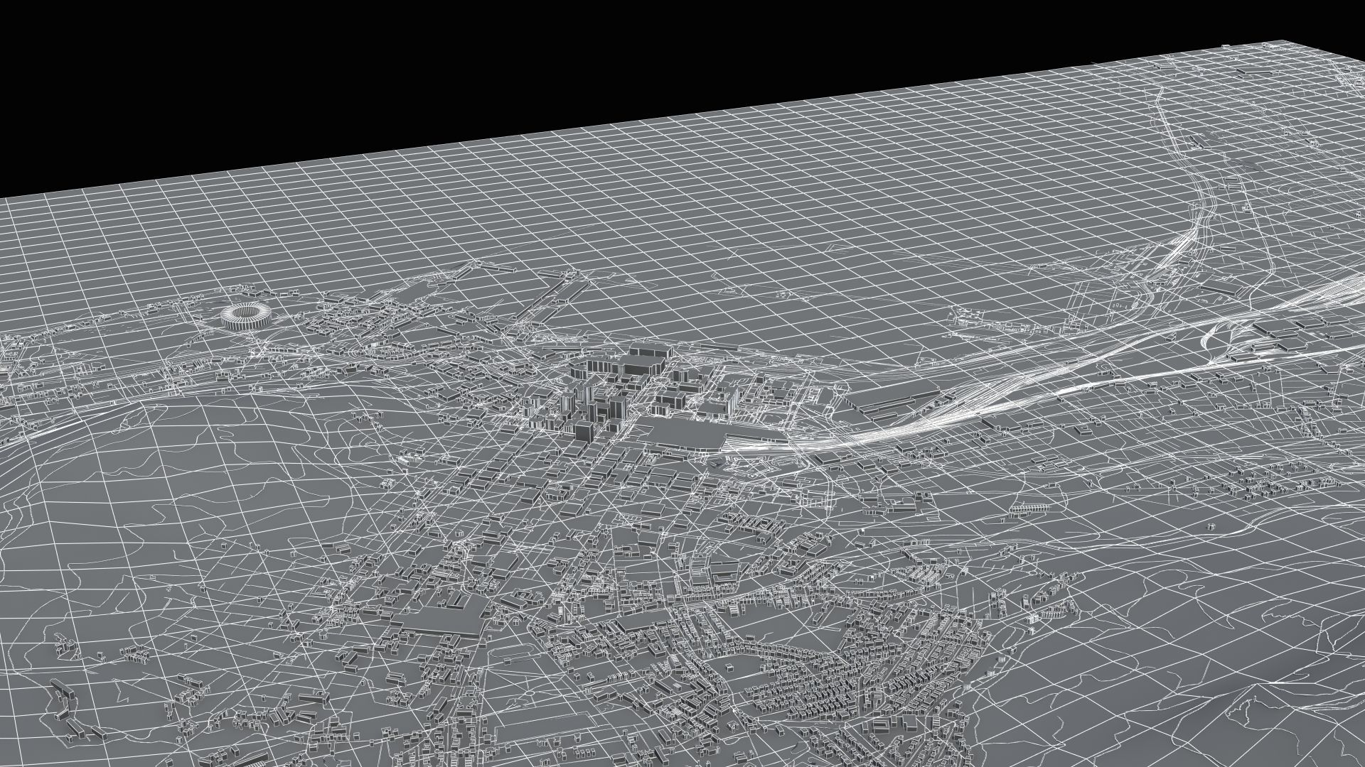 Cape Town South Africa 3D model_33