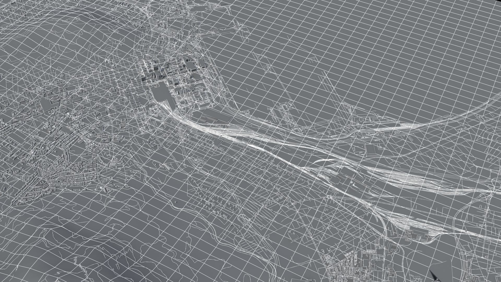 Cape Town South Africa 3D model_25