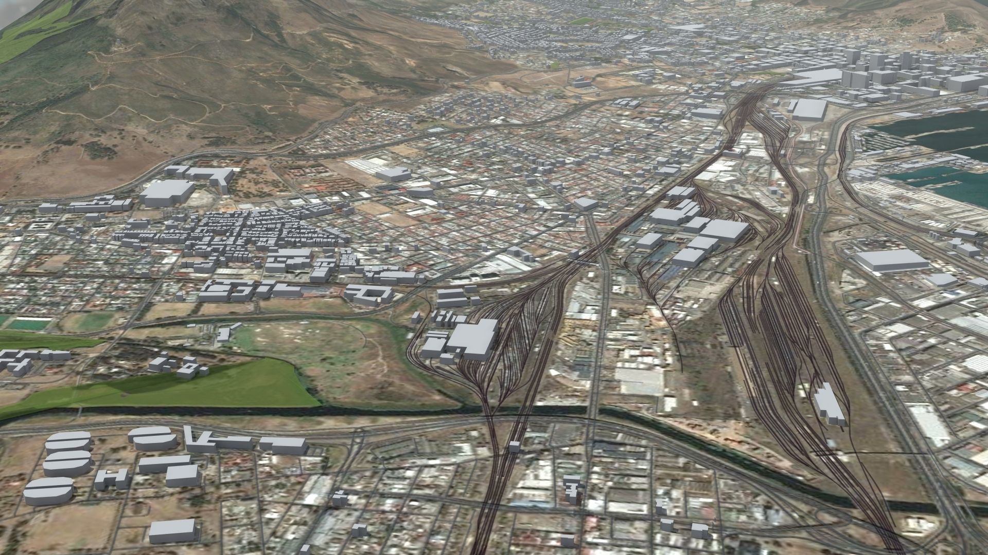 Cape Town South Africa 3D model_3