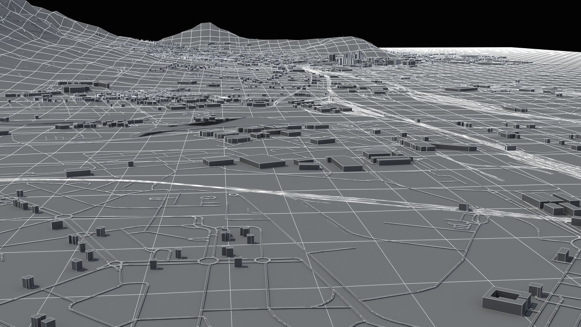 Cape Town South Africa 3D model_23