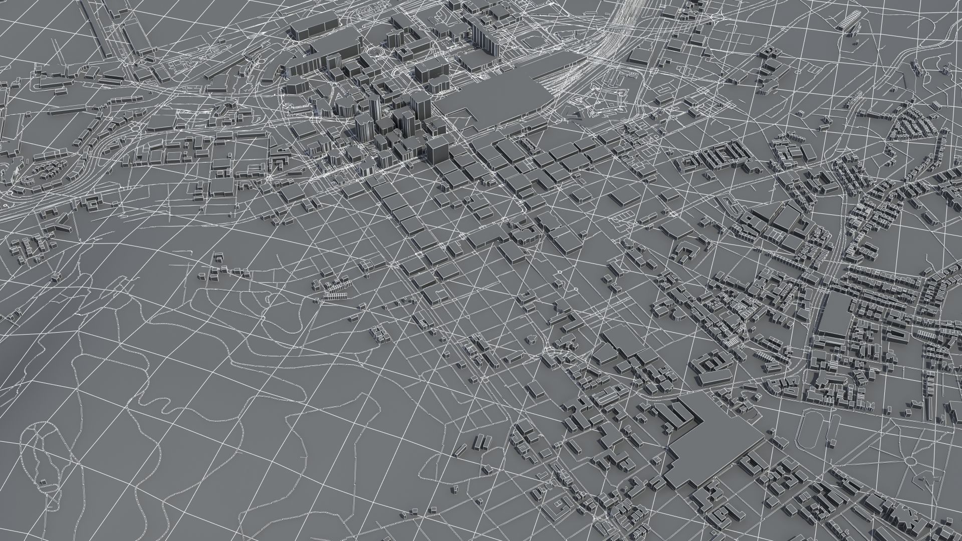 Cape Town South Africa 3D model_34