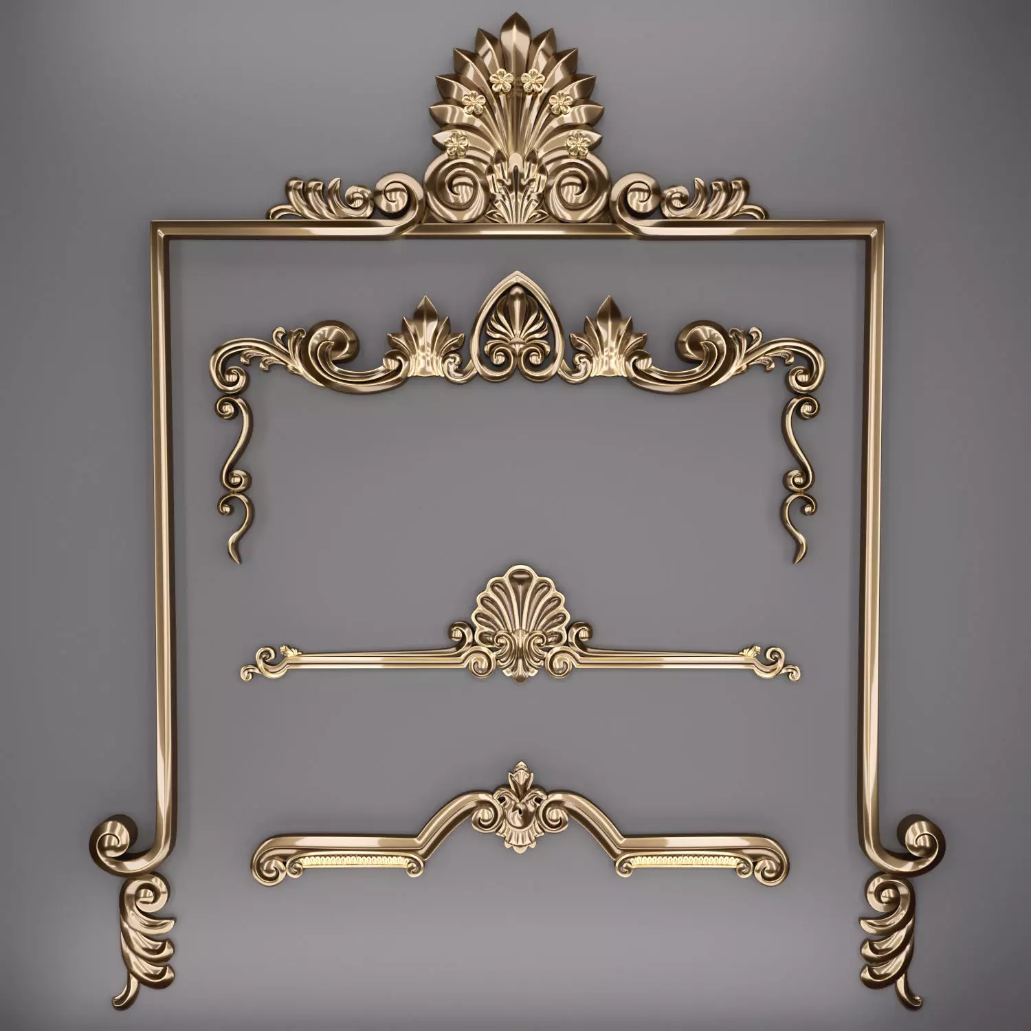 Trim Ornament 45 3D model