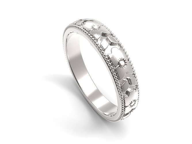 Ring Ornament v4 3D print model