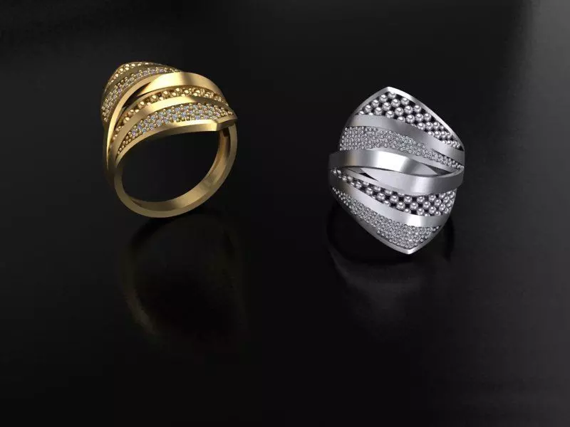 3d printable rings 3D print model